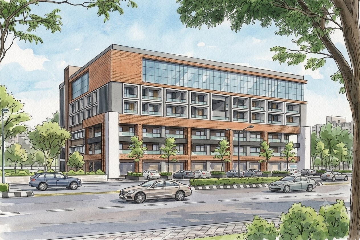 Rangat Green Memories commercial complex